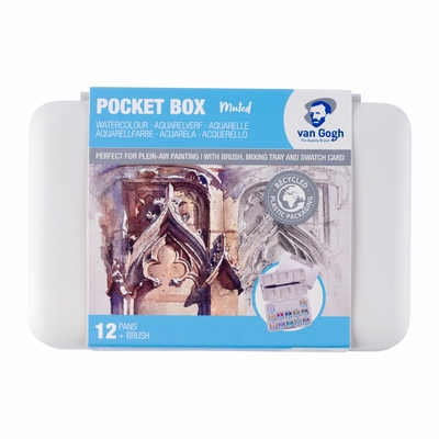 van Gogh Van Gogh aquarelverf pocketbox muted colours