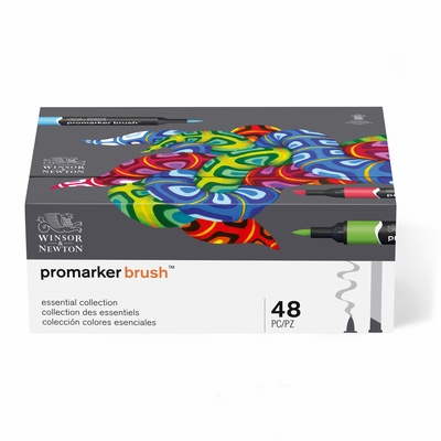 Winsor&Newton Promarker brush™Essential collection 48 set