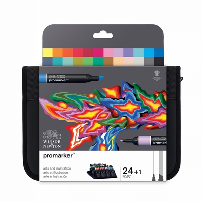 Winsor&Newton Promarker Arts and Illustration wallet