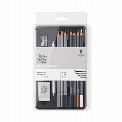 Winsor&Newton Winsor and Newton studio collection schetsset 10st.