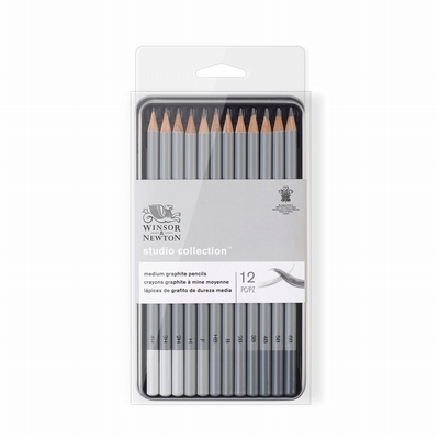 Winsor&Newton Winsor & Newton studio collection grafietpotloden 12st. 