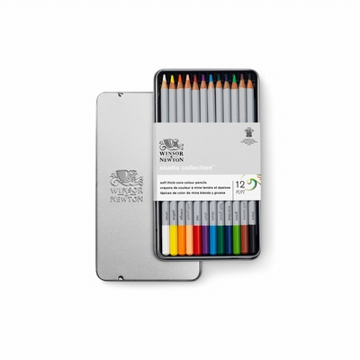 Winsor&Newton Studio collection colour pencils Winsor&Newton 12 set