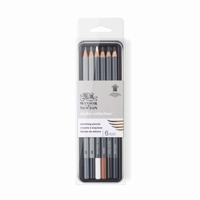 Winsor&Newton Winsor and Newton studio collection schetsset 6st.