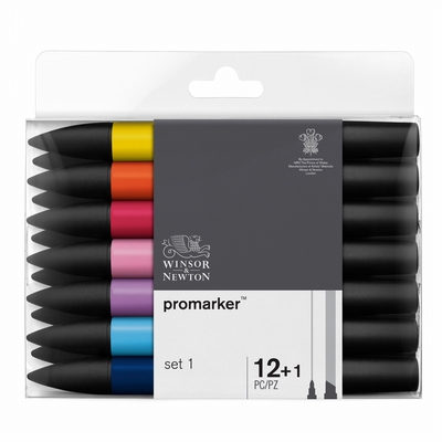 Winsor&Newton Promarker™Set 1 12+1 
