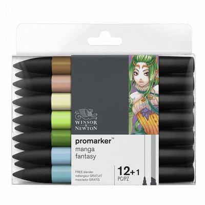 Winsor&Newton Promarker™Manga Fantasy 12+1 