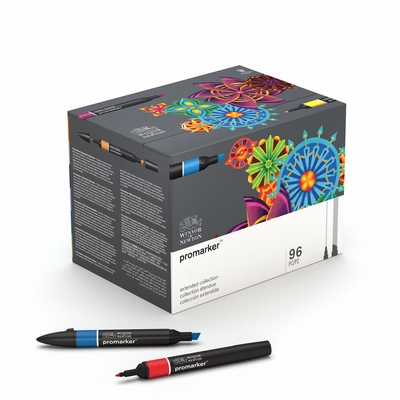 Winsor&Newton Promarker™Extended collection 96 set