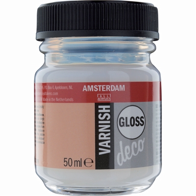 Amsterdam Amsterdam gloss vernis op waterbasis 50ml.