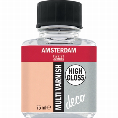 Amsterdam Amsterdam multi varnish high gloss 75ml.