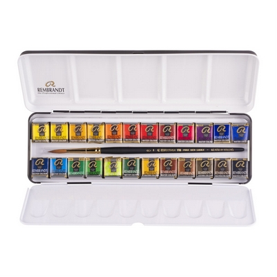 TALENS REMBRANDT AQUAREL Aquarelverf 24 napjes set Rembrandt
