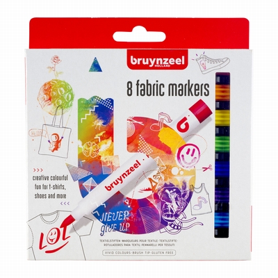 Bruynzeel Bruynzeel Fabric Markers set 8st.