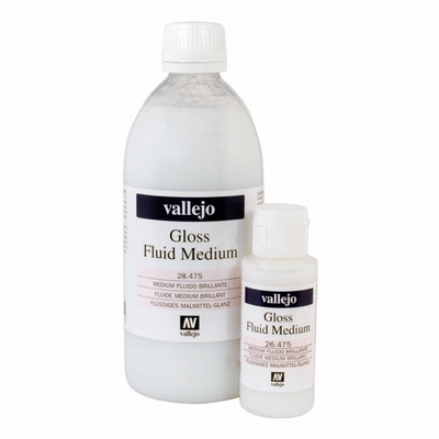 Vallejo Acrylmedium glans Vallejo 500ml