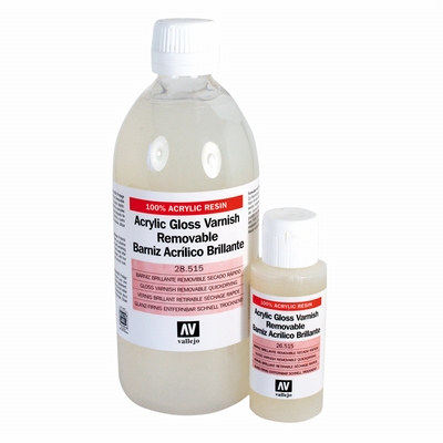 Vallejo Acrylvernis glans Vallejo 500ml
