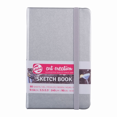 Art Creation Art Creation schetsboek zilver 9x14cm 80vel 140grs.