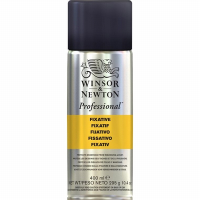 Winsor&Newton Fixatief spuitbus W & N  400ml aerosol