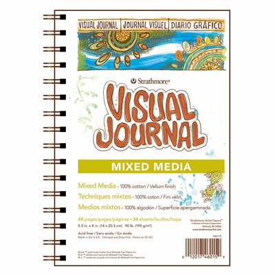 Strathmore Strathmore visual journal mixed media 14 x 20,3cm.