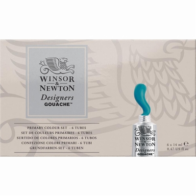 Winsor&Newton Designers gouache W&N 6 tubes 14ml