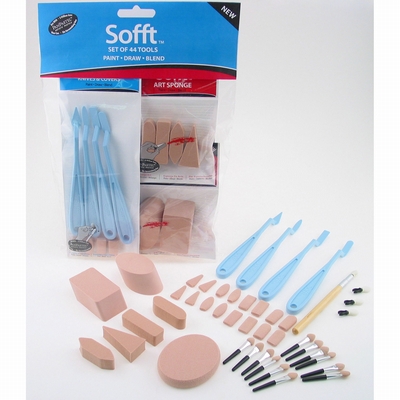 Colorfin  PanPastel combination set Sofft tools