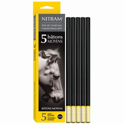Nitram NITRAM™ houtskool - extra soft 8mm
