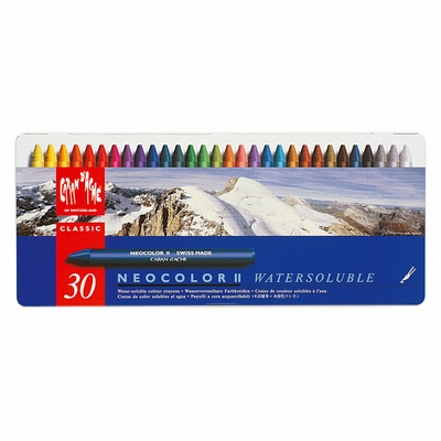 Caran dAche Aquarelkrijt Neocolor 2 blik 30st.