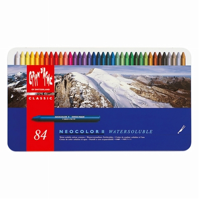 Caran dAche Aquarelkrijt Neocolor 2 blik 84st.
