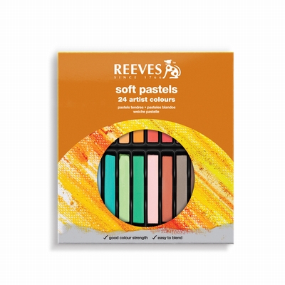 Reeves Reeves soft pastels 24 stuks