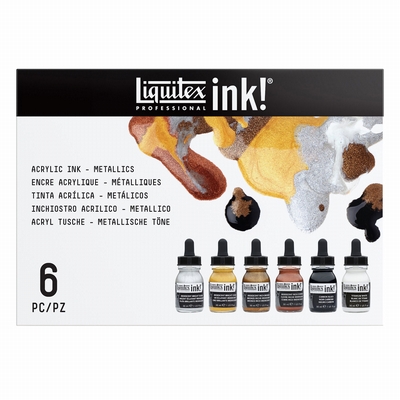 Liquitex Liquitex ink metallic colour set 6x30ml