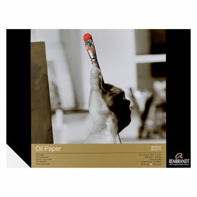 Rembrandt Rembrandt olieverfblok 24x32 10vel 300gr.