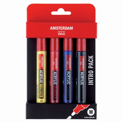 Amsterdam Marker introset 4 x 4mm Amsterdam
