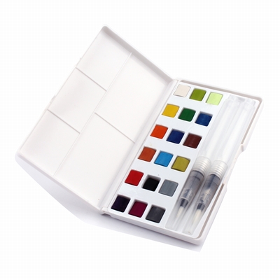 Nassau Pocketbox  18 napjes en 2 waterbrushes van Nassau