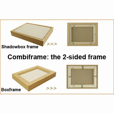 Deva  baklijst blank hout