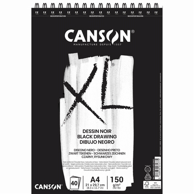 Canson Canson XL black drawing A4 150gr.