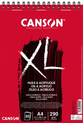Canson Xl® oil & acrylic 290gr A4 