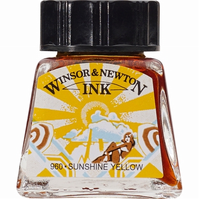 Winsor&Newton Winso & Newton tekeninkt 14 ml (watervast)                                            