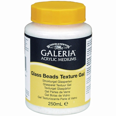 Galeria glass beads texture gel 250ml