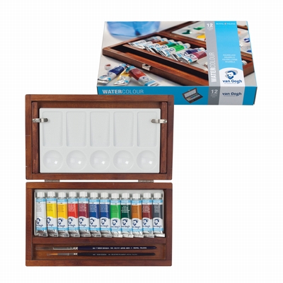 Van Gogh aquarelverfkist 12 tubes van Gogh