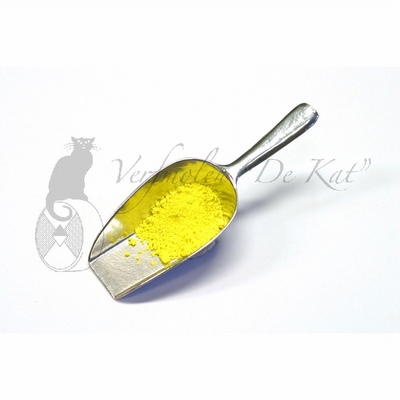 Verfmolen De Kat KALK GEEL LICHT 100 GRAM