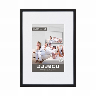 Mavanti zwart aluminium wissellijsten