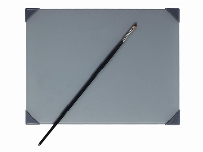 Merkloos New Wave POSH glass table top palette grey 30.5 x 40.6 cm