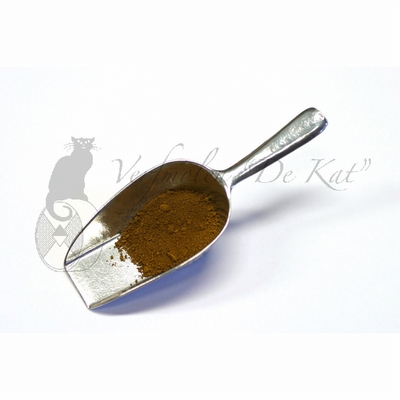 Verfmolen De Kat OMBER ONGEBRAND DONKER 100 GRAM