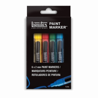 Liquitex Liq paintmarker 6 set fine