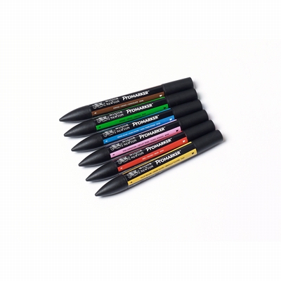 Winsor&Newton Promarker 6st. mid tones