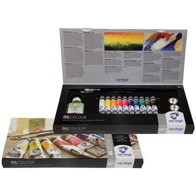 Van Gogh v. Gogh olieverf combiset 10X20ml.+acc.