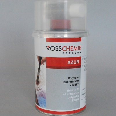 Merkloos VCB AZUR POLYEST HARS 1KG+HARD