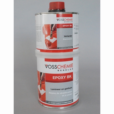 Merkloos VCB BK EPOXYHARS 1KG+HARDER