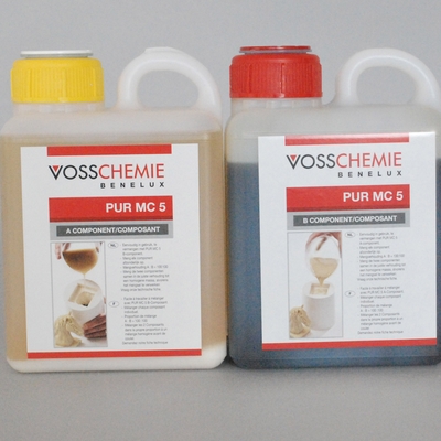Merkloos VCB PUR MC 5 HARS 1KG A+B