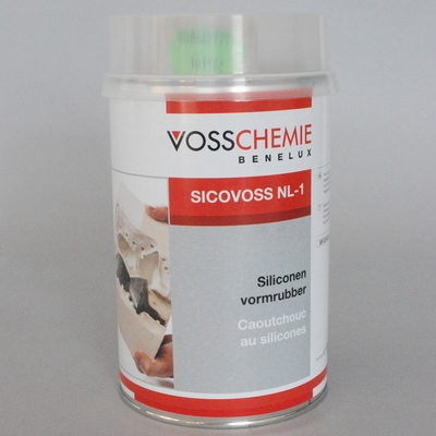 Merkloos SICOVOSS SILIC RUBBER 1KG+HARD